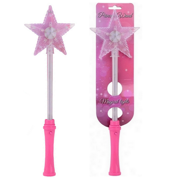 Magische toverstaf met licht 27654