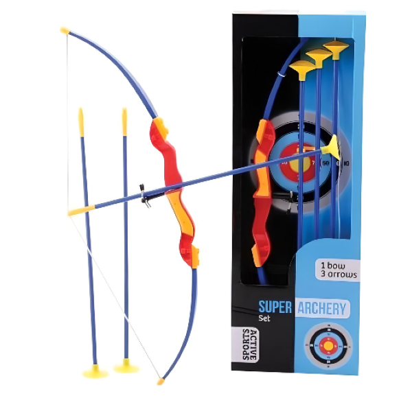 Luxe pijl en boog set in doos 26830