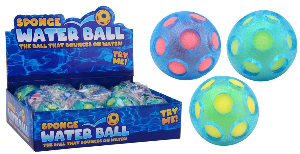 12 Sponge splash waterbal 29564