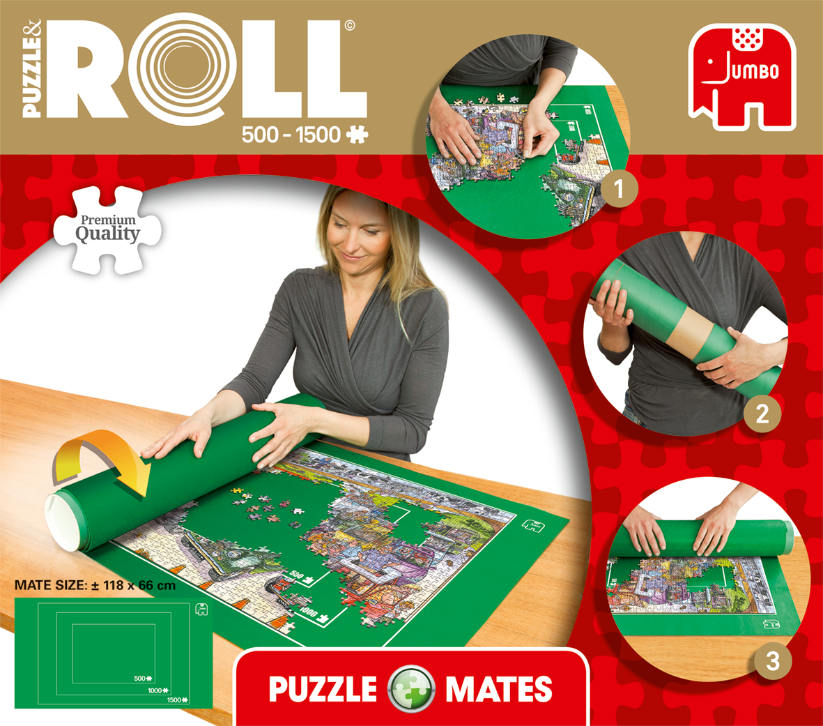 Jumbo Puzzle&roll mat 500-1500pcs 17690