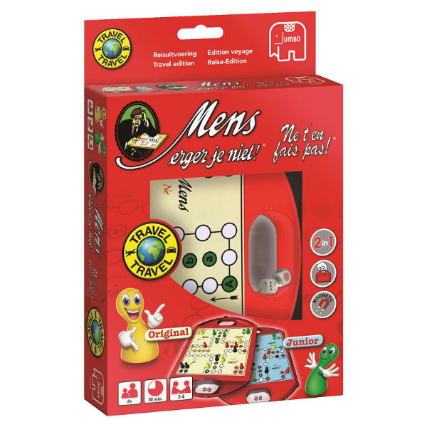 Jumbo Mens Erger Je Niet! Travel 12762