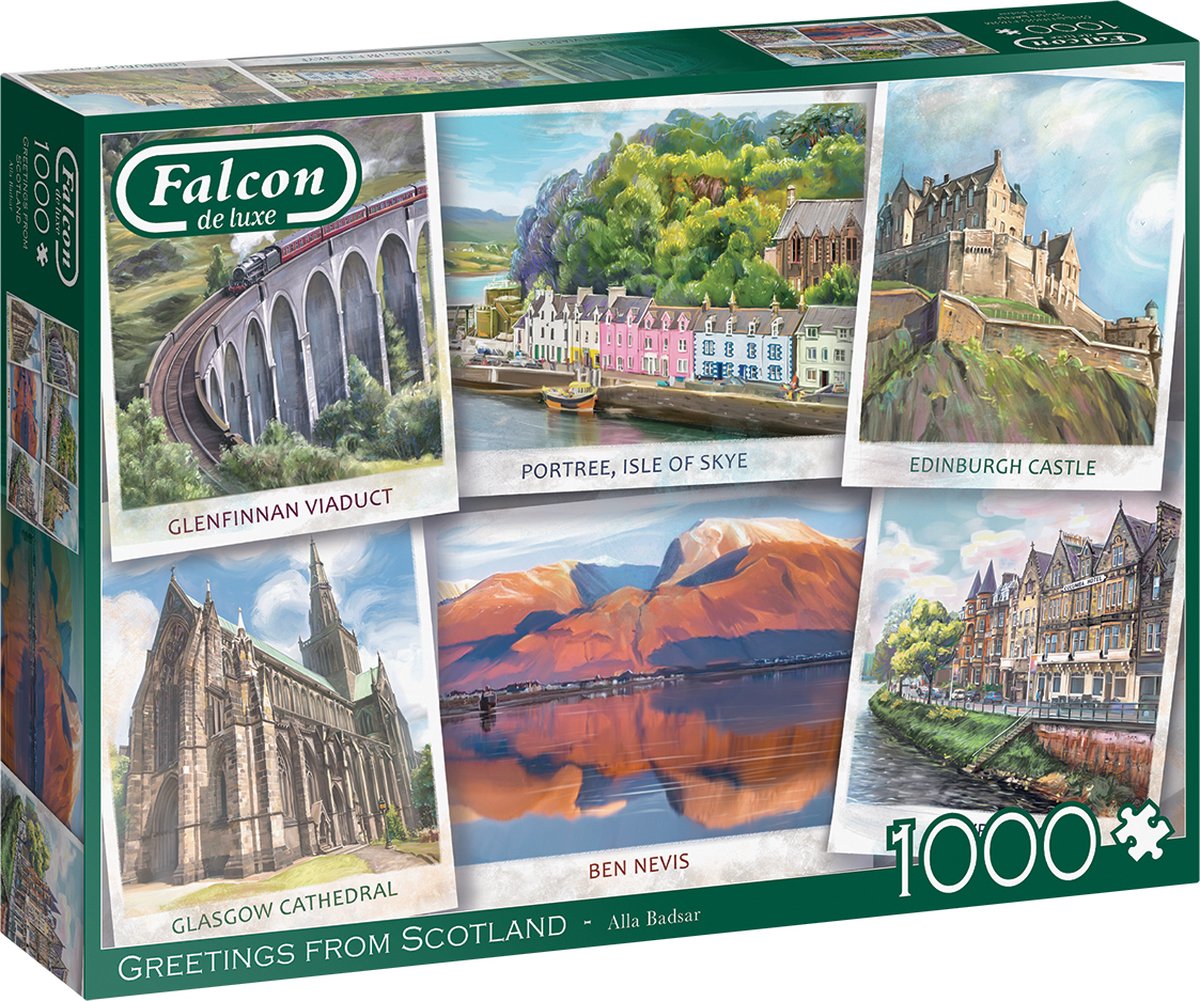 Jumbo puzzel 1.000 st. Falcon 11325