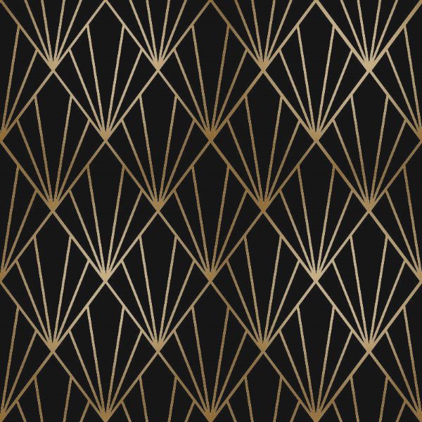 200 cadeauzakjes zw./gd.12x19 cm. ZP35