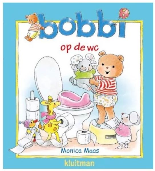 Bobbi op de wc