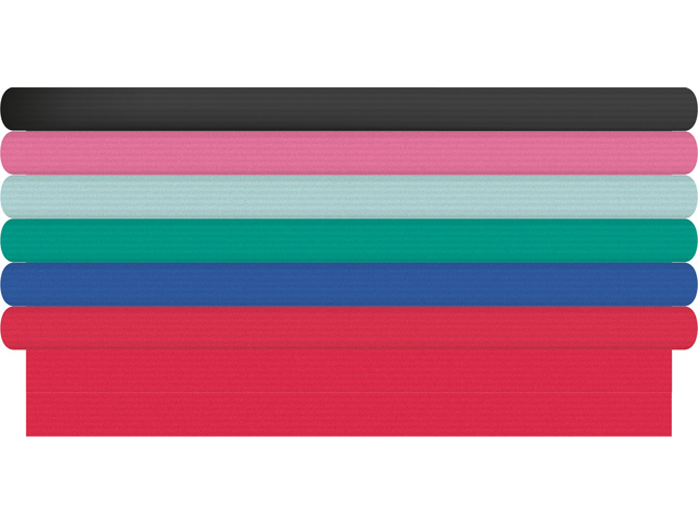 Kaftpapier kraft 500x50cm 6 ass K-58166