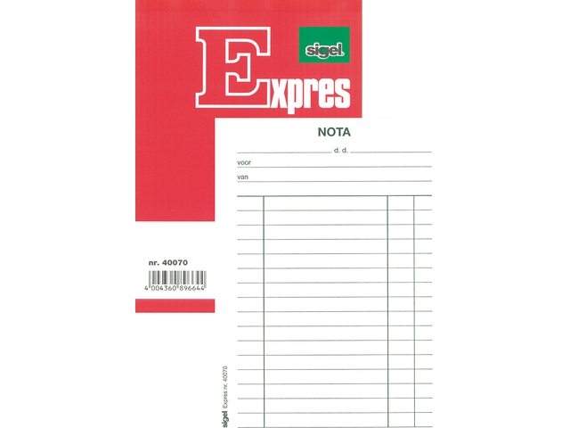 Expres notablok A6 formaat 40070
