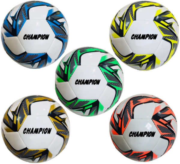 Voetbal imitatieleer opgepompt Champion