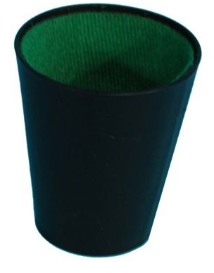 Dobbelbeker zwart 300603