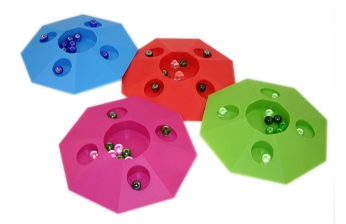 Knikkerpot Super op kaart 4 ass. 502002