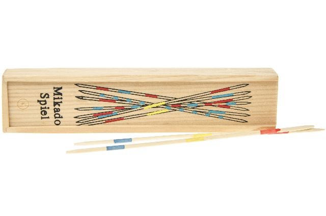 Mikado spel in houten kistje 5243