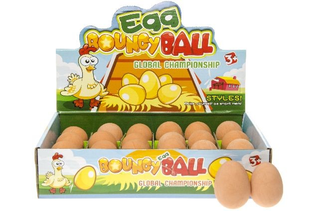 24 Stuiter Ei ca.52 mm in display 8607