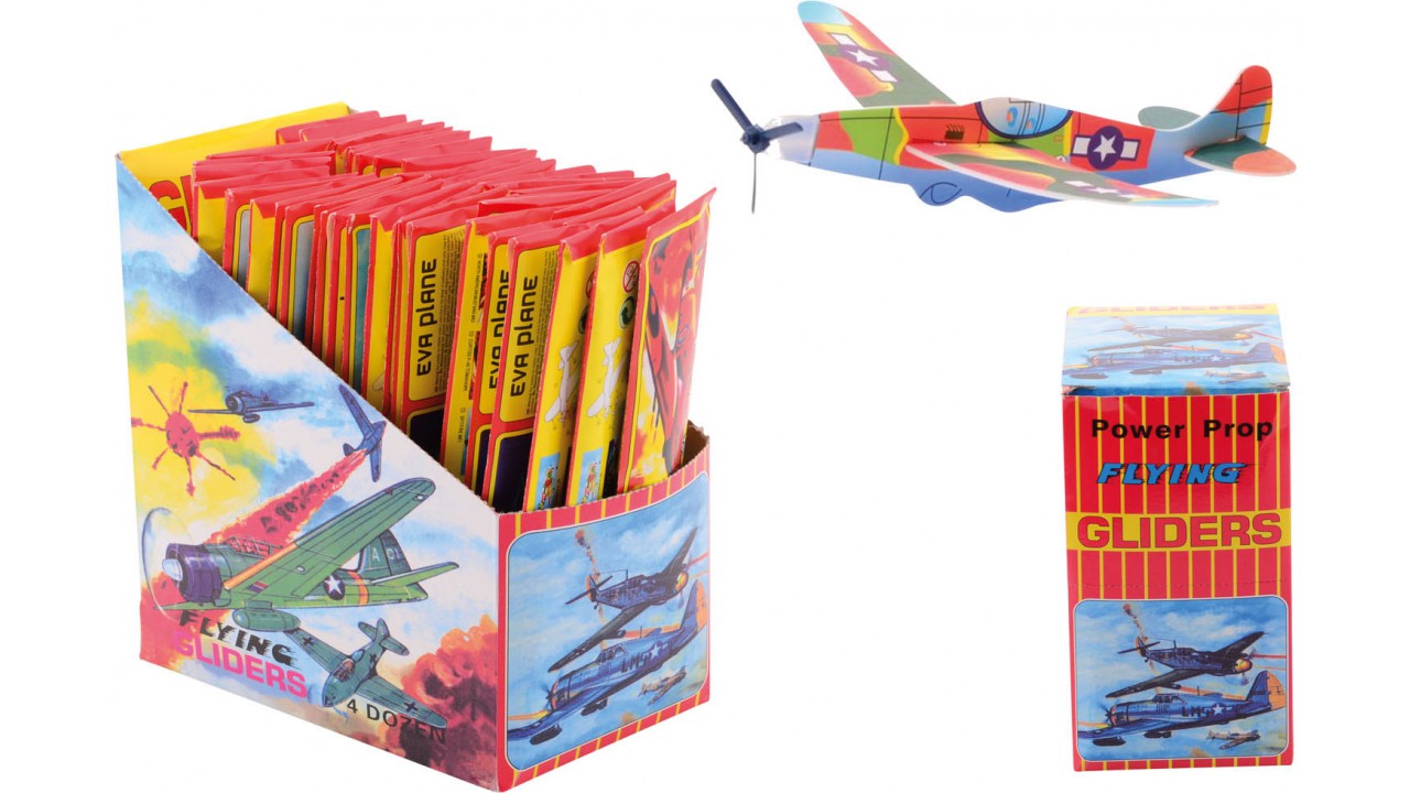 48 afschietvliegtuig+propeller in displ.