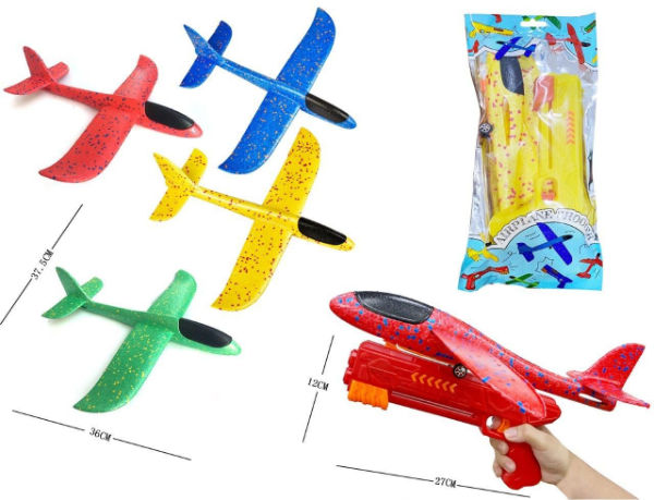 Afschiet zweefvliegtuig foam 35 cm 4930