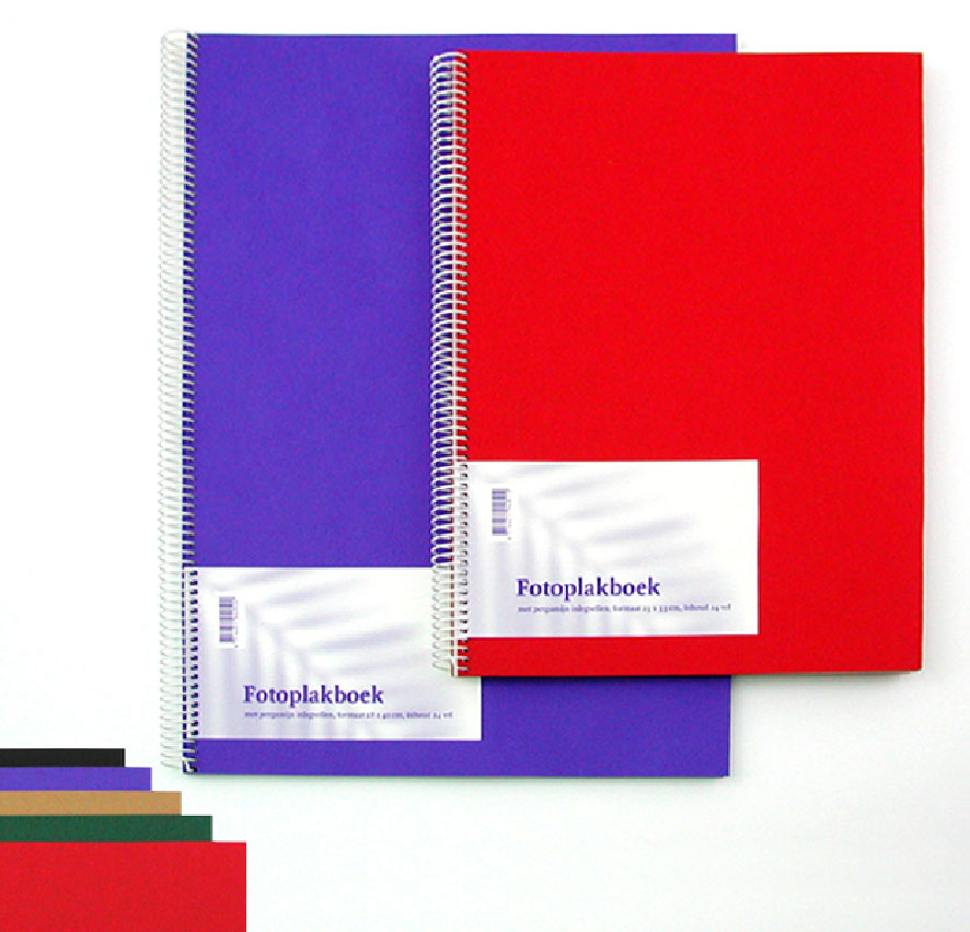 5 Fotoplakboeken neutraal 23x33cm 894051