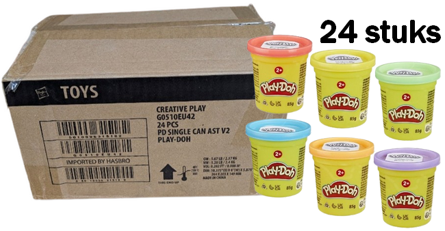 Play-Doh 24 stuks single can G0510EU42