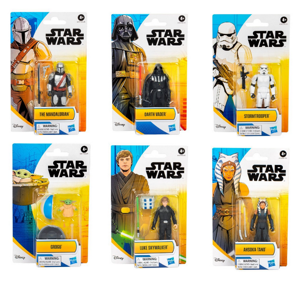 6 Star Wars 10cm.Epic Hero figuresF94055