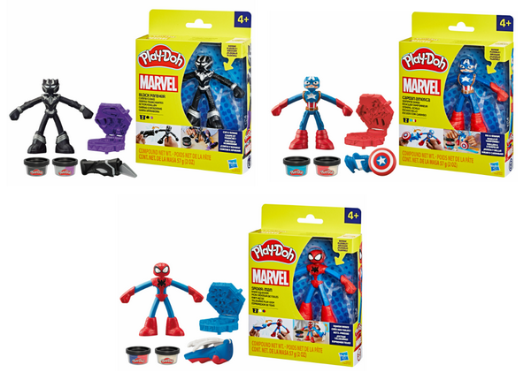 Play-Doh marvel figures F98295L0