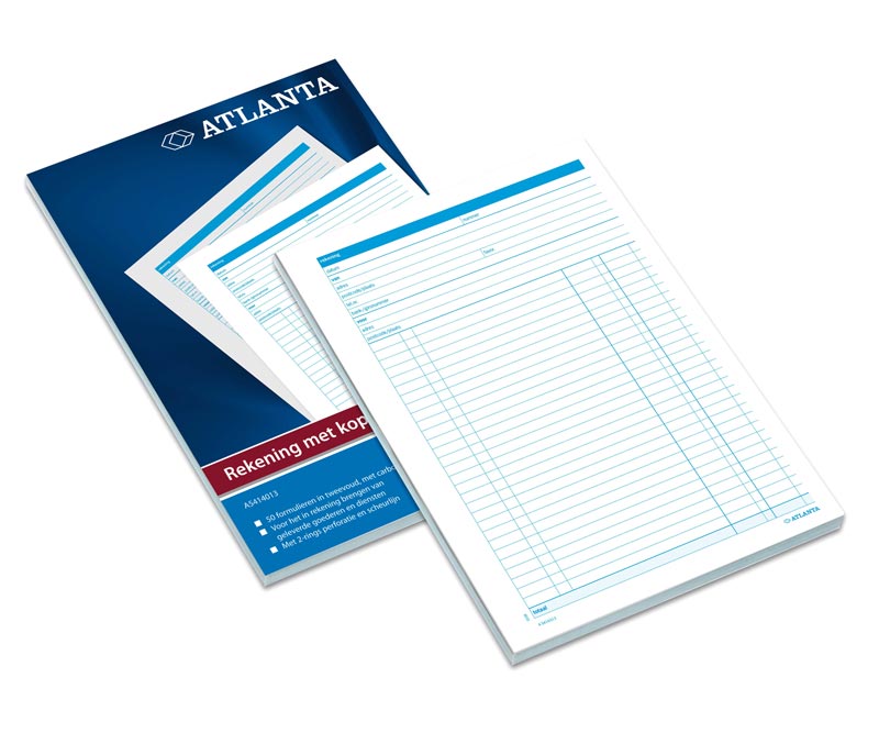 Atlanta rekeningenblok A5 2541505000