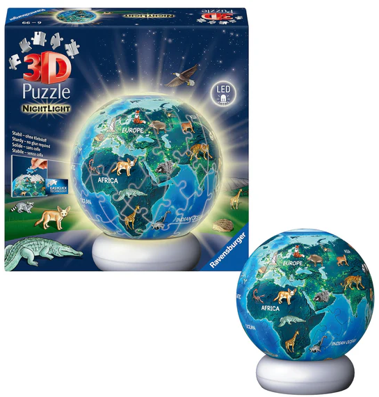 3D Puzzle The Earth by Night 120080558