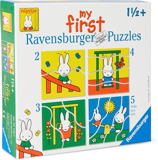 Nijntje puzzel 2-3-4-5 st.  071463