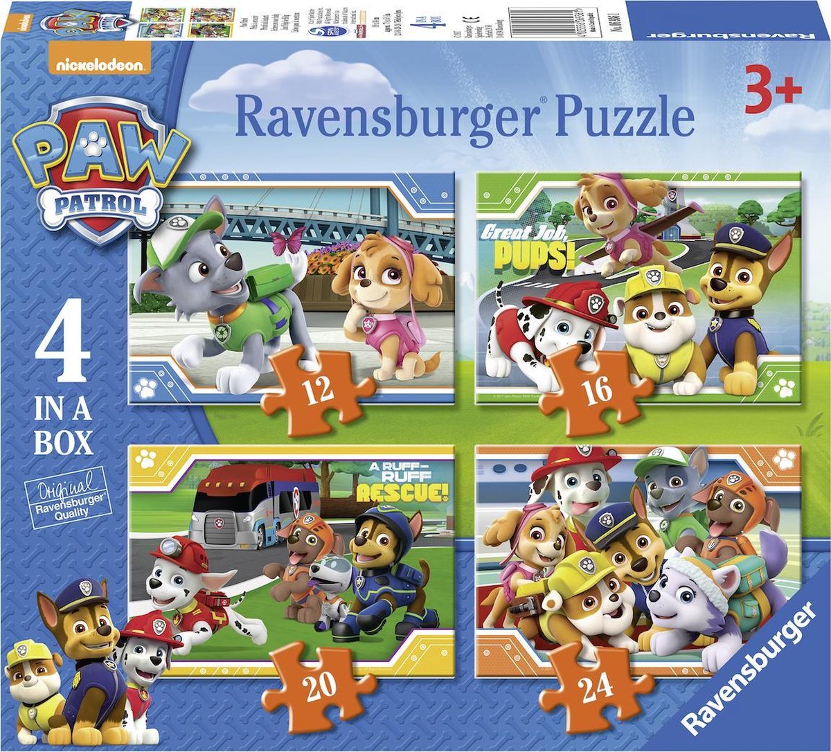 Ravensburger puzzel 12-16-20-24st.069361