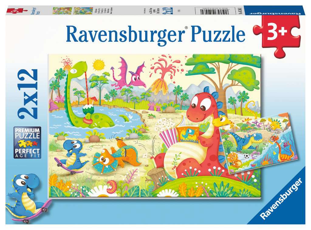 Ravensburger puzzel 2x12 stukjes 05246