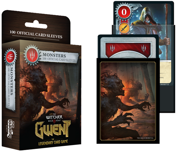 MNKY Gwent 100 factie sleeves Monsters