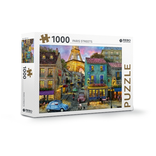 Rebo puzzel 1.000 st. Paris streets