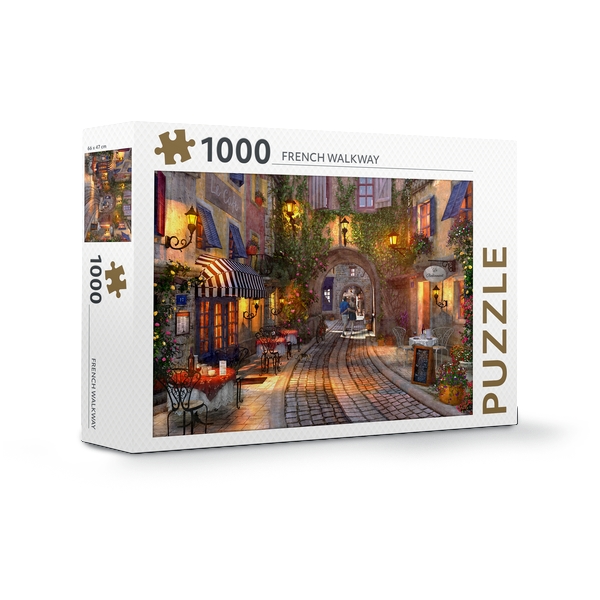 Rebo puzzel 1.000 st. French walkway
