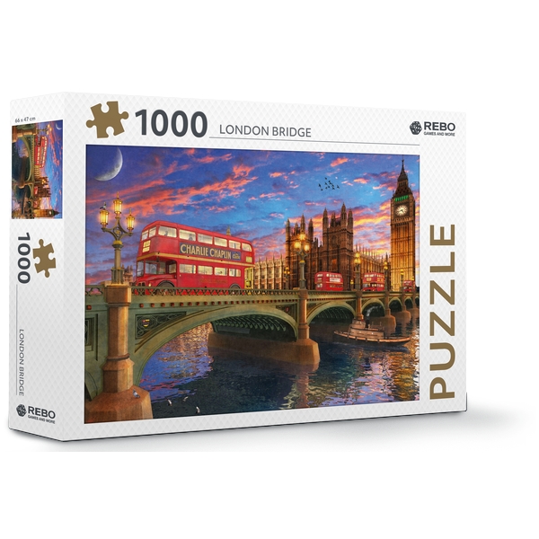 Rebo puzzel 1.000 st. London Bridge