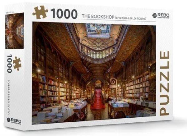 Rebo puzzel 1.000 st. The Bookshop