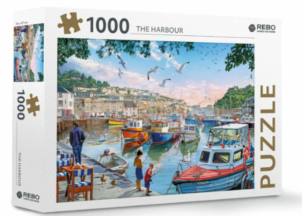 Rebo puzzel 1.000 st. The Harbour
