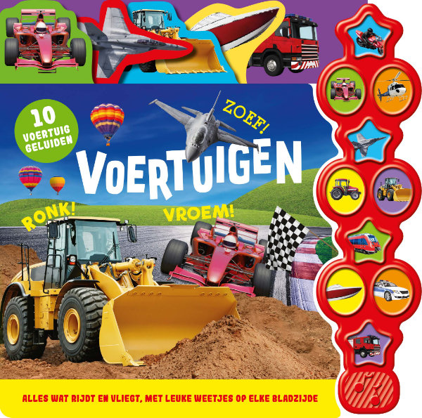 Rebo Voertuigen 10 geluidenboek