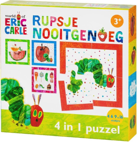 4 in 1 puzzel rupsje nooitgenoeg