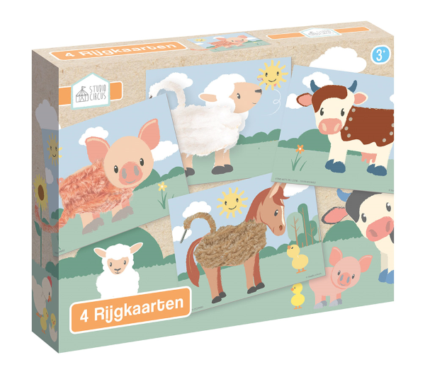 Studio C. boerderij rijgkaarten 19109