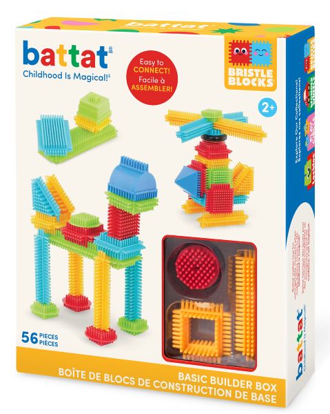 56 Bristle Blocks in doos 3070Z