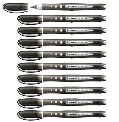 10 Stabilo Worker zw.schrijvend 2019/46