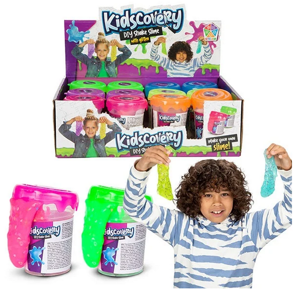 12  maak slijm-confetti shakesets 39981Z