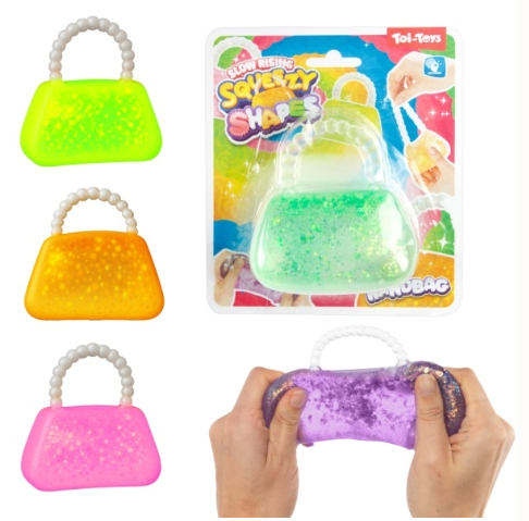 Slow Rise squeezy handtasje 6 ass.10005Z