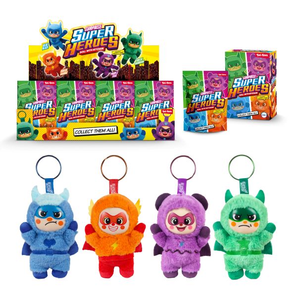 Pluche figuur super hero 10273Z