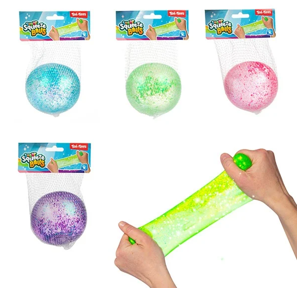 6 Slow Rise Jumbo knijp bal 9 cm. 35512Z