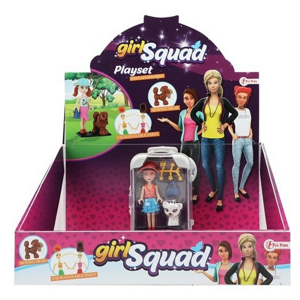 12 Popjes met acc. in rolkoffer 31965Z