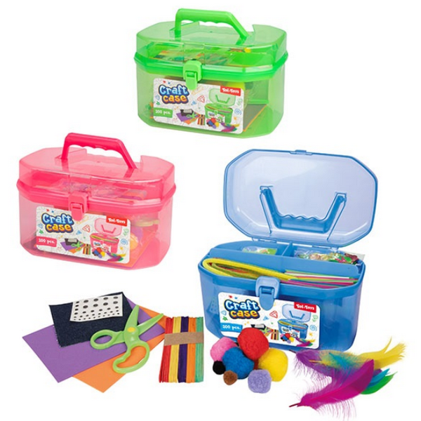 Knutselset 200 dlg. in bewaardoos 47807Z