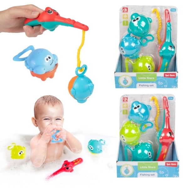 Baby vishengel met 3 vissen 71015Z