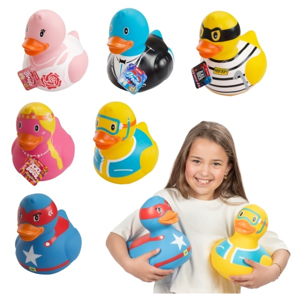 6 baby badeend XXL 22 cm. 71486Z