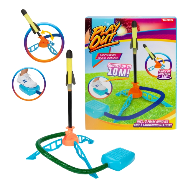 Luchtdruk raket + lanceerbasis 64587Z