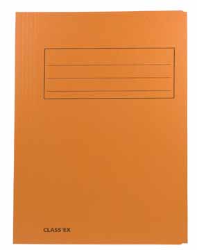 Dossiermap Foliokarton 300Gr oranje 1075