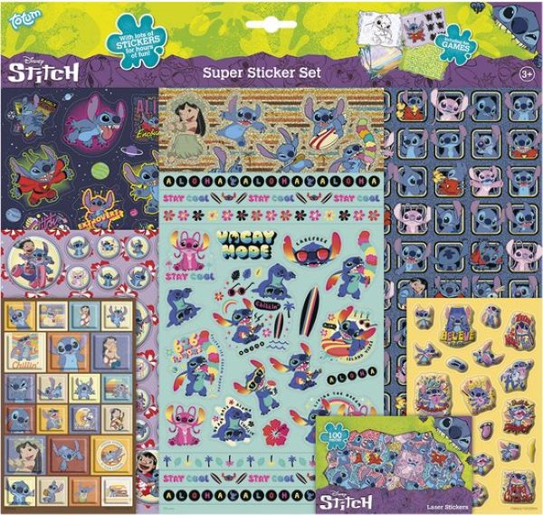 Stitch super stickerset 700062