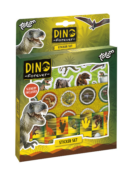 Dino stickerset 075047