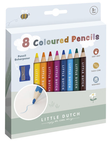 Little dutch 8 kleurpotloden 120501